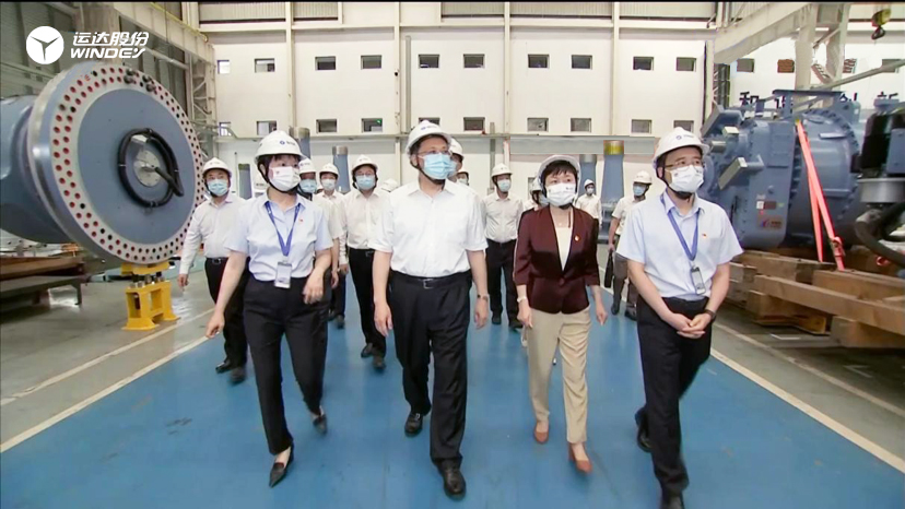 省委书记袁家军到运达股份荆门造作基地深刻调研